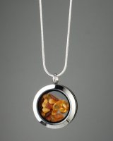 Necklace with Baltic amber